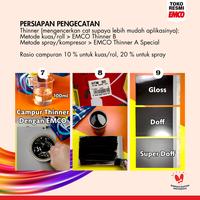 Gambar Primer Besi Anti Karat Emco PKB - 1kg Cat Dasar - P32 - Abu-abu dari Toko Cat Emco - Bali undefined 3 Tokopedia