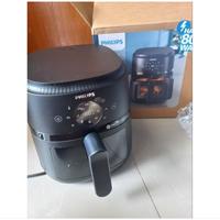 Gambar AIR FRYER PHILIPS NA220 TRANSPARAN BEST CHOICE 4,2LITER AIR FRYER MULTIFUNGSI DIGITAL LOW WATR 800W - Hitam dari EBC ELEKTRONIK undefined 5 Tokopedia