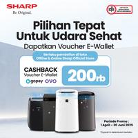 Gambar Sharp Air Purifier FP-F40Y-T Plasmacluster High Density Ions dari SHARP OFFICIAL STORE JAKARTA undefined 5 Tokopedia