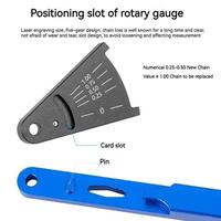Gambar Alat Ukur Cek Kondisi Rantai Sepeda Toopre Bicycle Chain Wear Measuring Indicator Checker Chain Checker Tool dari KQ-NIAN SELLER undefined 4 Tokopedia