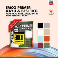 Gambar Primer Besi Anti Karat Emco PKB - 1kg Cat Dasar - P32 - Abu-abu dari Toko Cat Emco - Bali undefined 1 Tokopedia