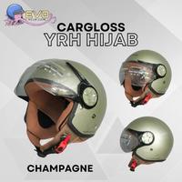 Gambar HELM CARGLOSS HIJAB YRH SOLID MOTIF ORIGINAL 100%, CARGLOSS HELMET HIJAB, CARGLOSS OFFICIAL STORE - YRH LILAC, ALLSIZE DEWASA dari Ruko Apricot undefined 5 Tokopedia