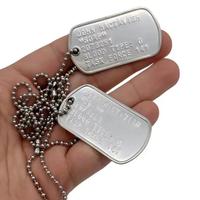 Gambar Promo Game Call Of Duty John 'SOAP' MacTavish Military COD Dog Tag Set Cosplay Replica Stainless Steel Chains Included dari Mater Bolt undefined 4 Tokopedia