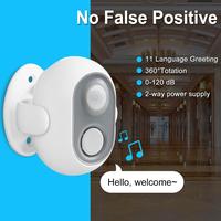 Gambar Daytech Selamat Datang Sensor Gerak Otomatis Bel Sensor Pintu Masuk Toko Alarm Rumah Anti Maling W06 - HW01-1pcs dari CV TRJ INDO undefined 5 Tokopedia