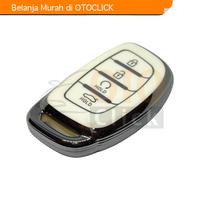 Gambar Cover Key Case Sarung Kunci Remote Smartkey Keyshirt Keyless TPU Hyundai Stargazer Creta - Hitam dari OtoClick undefined 5 Tokopedia