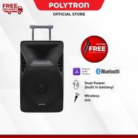 Gambar POLYTRON SPEAKER PORTABLE 15 inch POLYTRON PASPRO 15 inci PASPRO15F5 POLYTRON SPEAKER 15 inci POLYTRON PAS PRO 15 F5 POLYTRON PASPRO dari CV guntur1 undefined 1 Tokopedia