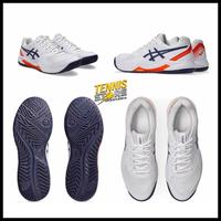 Gambar Tenis Sepatu Tenis Asics Gel Dedicate 8 / White Indigo Fog Original Best Quality - 39.5 / 25cm dari saniahhsani undefined 1 Tokopedia