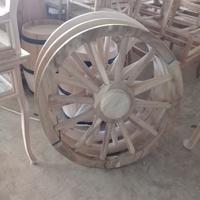 Gambar hiasan dinding roda dokar roda kereta - D 90cm dari aufa meubel jepara undefined 1 Tokopedia
