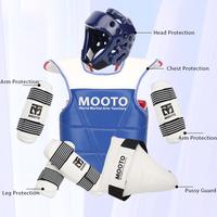 Gambar Full Set Perlengkapan Taekwondo Anak Body Protector Cocok Untuk Taekwondo Karate - #1-Merah dari Rebelive undefined 2 Tokopedia