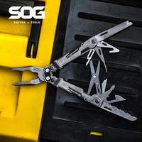 Gambar SOG 18 in 1 PowerPint Multi-Tool Pliers Mini EDC Tactical Folding Hand Tools Outdoor Survival Camping Equipment- PP1001/1002-CP dari Healist undefined 1 Tokopedia