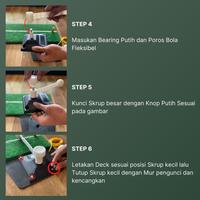 Gambar Golf Swing Practice Mat with String Ball Matras Driving Karpet Golf dari Afflatus Sports undefined 5 Tokopedia