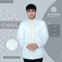 Gambar Baju Jas Koko Jasko Putih Carim Premium Original by Al Hakim - Luhay bw, M dari Bruscco colection undefined 2 Tokopedia