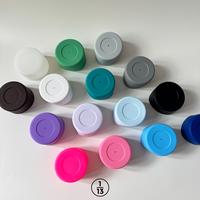 Gambar Pelindung Botol Silicone Bumper Tumbler Botol Minum 7cm - Black dari HOBI MINUM undefined 2 Tokopedia