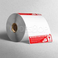 Gambar Codeshop Label Thermal 100 x 150 mm A6 Stiker Unboxing Fragile 300 Pcs - 500 Pcs dari Codeshop Official Store undefined 3 Tokopedia