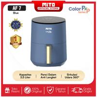 Gambar Air Fryer Mito AF 7 Color Pop Series 3.5 Liter Low Watt Peach Blue Green Digifry Touch Screen LED - KADO EXTRA dari Toko Lima_NEW undefined 4 Tokopedia