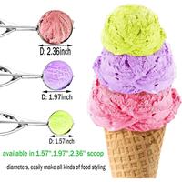 Gambar Cookie Scoop Set 3 PCS, with Trigger Large-Medium-Small Size for Kitchen Family Ice Cream Cookie Cupcake Muffin Meatbal multipurpose tainless Steel Ice Cream Scooper dari The Global Corner undefined 2 Tokopedia