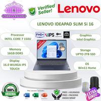 Gambar Laptop TouchScreen Lenovo Ideapad Slim 5i 16 Intel Core 7 150U Ram 16GB DDR5 2TB SSD 16" WUXGA IPS Windows 11 Original - +PAKET LENGKAP, 16GB, 2TB SSD dari Global Laptop_NEW undefined 1 Tokopedia