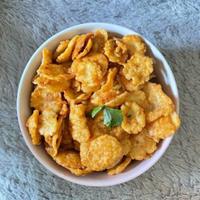 Gambar Produk emping gebuk/emping melinjo keceprek mateng kemasan (500grm) - Pedas, 500grm dari aqilashop seler undefined 1 Tokopedia