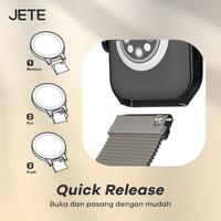 Gambar Milanese Band JETE Strap 08 for Smartwatch Garmin Apple Huawei , Quick Release 20mm - Black dari JETE Authorized Bandung undefined 5 Tokopedia