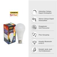 Gambar SMART LAMPU LED WIFI 14 WATT KRISBOW SYNC dari Juragan Rupa Rupa undefined 2 Tokopedia