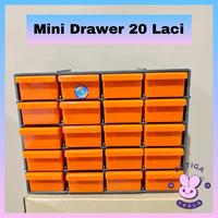 Gambar Mini Drawer Cabinet CANYON/Rak Komponent 20 Laci/Laci Container 8 Sekat Box GREEN LEAF 1899 1900 - 1900 (8 Laci) dari GALLERYBOX undefined 3 Tokopedia