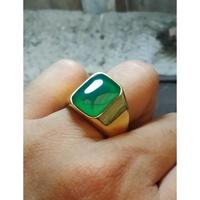 Gambar BAYAR DI TEMPAT CINCIN BATU IJO GARUT CHALSEDONY MODEL KOTAK - Putih, 6 dari Evodia Mart undefined 2 Tokopedia