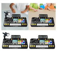 Gambar Sale Kids DJ Mixer Toy with Lights Educational Birthday Gift Interactive Preschool Built in Mic Musical Instrument Toy DJ Party Mixer dari Daily Hobby undefined 3 Tokopedia