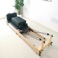 Gambar XIMIJI Pilates Reformer Foldable Wood Oak Core Bed No-Joint - F01 - Black dari Aldocell18 undefined 1 Tokopedia