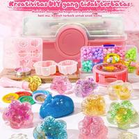 Gambar [Penjual Lokal] 1282 Pcs Diy Silikon Squishy Kit / Silikon Squishy Maker Set / Taba Squishy Mainan Pencet Anti Stress / Jelly Wax Fire Paint Sealing Wax Set / DIY Gantungan Kunci - 970pcs dari SOMALDI undefined 5 Tokopedia
