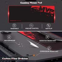 Gambar 43 Inch Ergonomic Gaming Desk E-sports Computer Table with Mouse Pad Gamer Tables Pro Workstation with USB Gaming Handle Rack dari LGD Vici undefined 4 Tokopedia