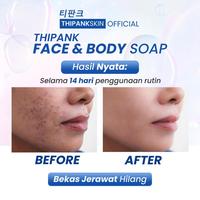 Gambar Thipank skin face and body soap Bpom Sabun Pemutih Wajah Dan Badan Sabun Wajah Pria Wanita/sabun pemutih wajah pria/sabun pemutih badan permanen dan cepat/sabun pemutih wajah pria paling ampuh/Skincare soap with UV protection Niacinamide dari POSITIP AJ undefined 5 Tokopedia