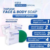 Gambar Thipank skin face and body soap Bpom Sabun Pemutih Wajah Dan Badan Sabun Wajah Pria Wanita/sabun pemutih wajah pria/sabun pemutih badan permanen dan cepat/sabun pemutih wajah pria paling ampuh/Skincare soap with UV protection Niacinamide dari POSITIP AJ undefined 3 Tokopedia
