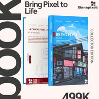 Gambar Artbook Pixel Art "Bring Pixel to Life" Edisi Kolektor | Pixel Art Eksklusif by BANA PIXEL dari Toko Ghiania undefined 1 Tokopedia