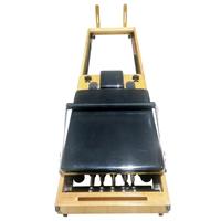 Gambar XIMIJI Pilates Reformer Foldable Wood Oak Core Bed No-Joint - F01 - Black dari Aldocell18 undefined 3 Tokopedia