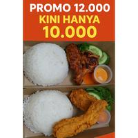 Gambar NASI BOX AYAM CRISPY/AYAM SIGNATURE [KIRIM INSTANT & SAMEDAY] - Crispy Chicken, 5 Winger dari Healthy n Cheap undefined 1 Tokopedia