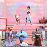 Gambar 5pcs/Set Disney Cartoon Cute Princess Figure Toy Jasmine Evil Monkey Tiger Aladdin and His Lamp Scale Model PVC Dolls Toys Gifts dari Tigress Store undefined 5 Tokopedia