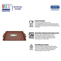Gambar Mediena Tray Large Plastik Onyx - F-3004 dari Onyx Melamin undefined 5 Tokopedia