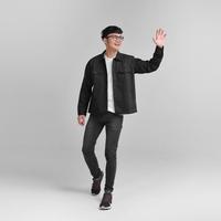 Gambar BEST PRODUK INEAT ZAKU TRUCKER JACKET BLACK - JAKET OUTER PRIA HITAM SELAMAT BERBELANJA - S dari adam shop156 undefined 5 Tokopedia