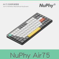Gambar Nuphy Air75 Mechanical Keyboard 75% Low Profile Nuphy Air 75 Wireless Keyboard Bluetooth 5.0 2.4g Wired Connection Compatible dari Fnatic Solidus undefined 1 Tokopedia