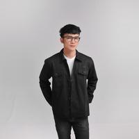 Gambar BEST PRODUK INEAT ZAKU TRUCKER JACKET BLACK - JAKET OUTER PRIA HITAM SELAMAT BERBELANJA - S dari adam shop156 undefined 1 Tokopedia