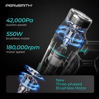 Gambar PerySmith X6 Pro 42000Pa 4 IN 1 Handheld Cordless Vacuum Cleaner Penyedot Debu Tanpa Kabel Wireless Pembersih Debu Vacum Cleaner Portable - X6 Pro dari KINS Official Store undefined 5 Tokopedia