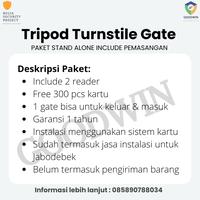 Gambar TRIPOD GATE/ AUTOMATIC GATE INCLUDE PEMASANGAN dari Begja Access Control Solution undefined 2 Tokopedia