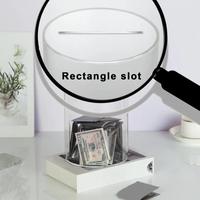 Gambar Money Box Transparent Acrylic Piggy Bank for Adults Kids Unbreakable Money Savings Jar Diy Savings Jar for Home Décor Diy Coin dari Copter Snow undefined 4 Tokopedia