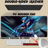 Gambar Gwen League Of Legends Mouse Pad Size For Office Mat Desk Gamer Waterproof Table Mat Gameing PU Leather Couple XXL dari Splyce Edward undefined 1 Tokopedia