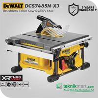 Gambar Dewalt Brushless Table Saw / Gergaji Meja Baterai 54/60V Max 216mm DCS7485N-XJ (Unit Only) dari Teknikmart undefined 1 Tokopedia