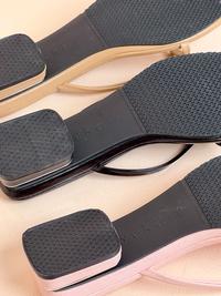 Gambar K.Wakata - Della Hak 3cm - Sandal Heels - Hitam, 37 dari KITAWAKATA undefined 3 Tokopedia