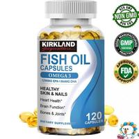 Gambar Kirkland Fish Oil Capsules Omega3 Supplement With Epa & Dha 120Pcs Asli dari Vitalifestore undefined 1 Tokopedia
