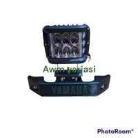 Gambar paket super ganteng rx king style lampu 6 led jumbo kiri kanan red-bleu plus breket kumis - 4611+kumis Biru, 4611 merah-biru dari Brook Piece undefined 5 Tokopedia