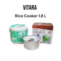 Gambar VITARA Rice Cooker / Magic Com 1.8 Liter VTR-618 dari Teuku Umar elektronik undefined 1 Tokopedia