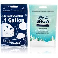 Gambar Instant Snow Powder for Slime 4 Pack Let it Snow (2) and SnoWonder (2) Made in The USA - Artificial Snow Mix Fake Snow Holiday Decorations dari The Global Corner undefined 2 Tokopedia